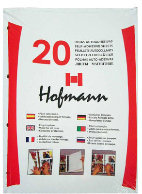 Hofmann Self Adhsive pages for A4 ring binder albums (20)
