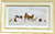 Farm animal panorama Worn White, available in 3 other frame colours.